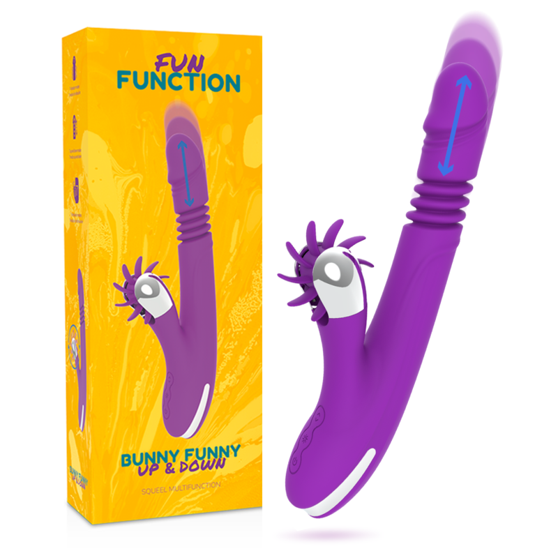 FUN FUNCTION – vibromasseur lapin BUNNY FUNNY WAVE 2