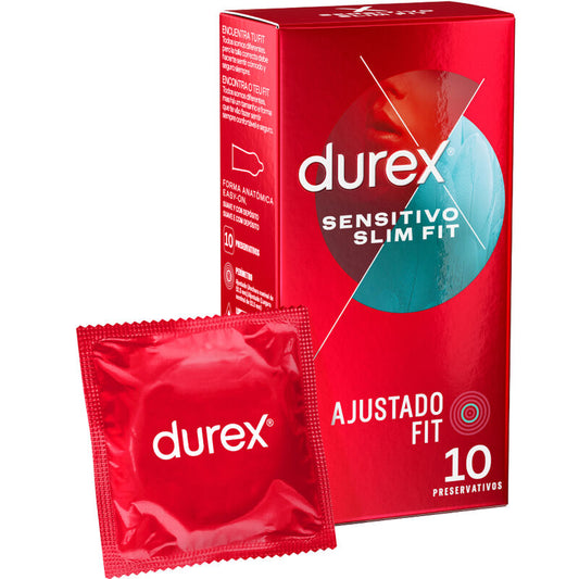 DUREX – PRÉSERVATIFS FINS ET SENSIBLES 10 UNITÉS