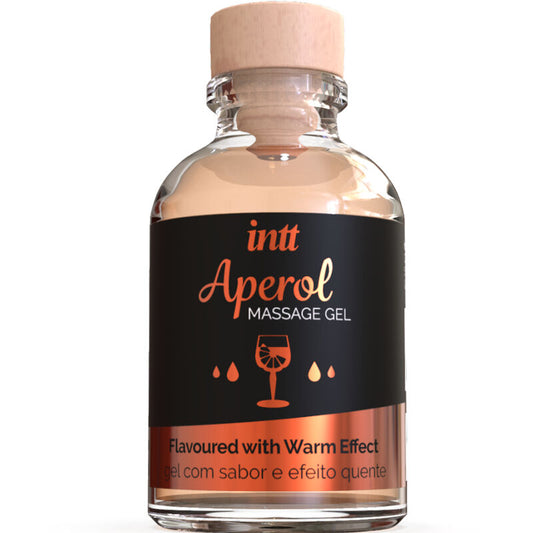 INTT MASSAGE & ORAL SEX - GEL DE MASSAGE APEROL EFFET CHALEUR INTENSE