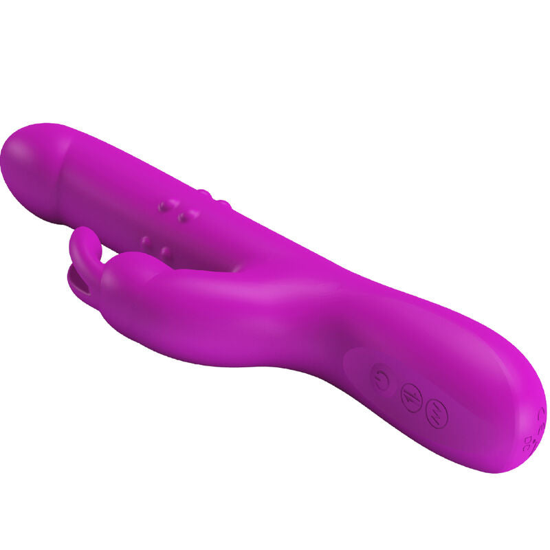 PRETTY LOVE - vibromasseur REESE avec rotation violet