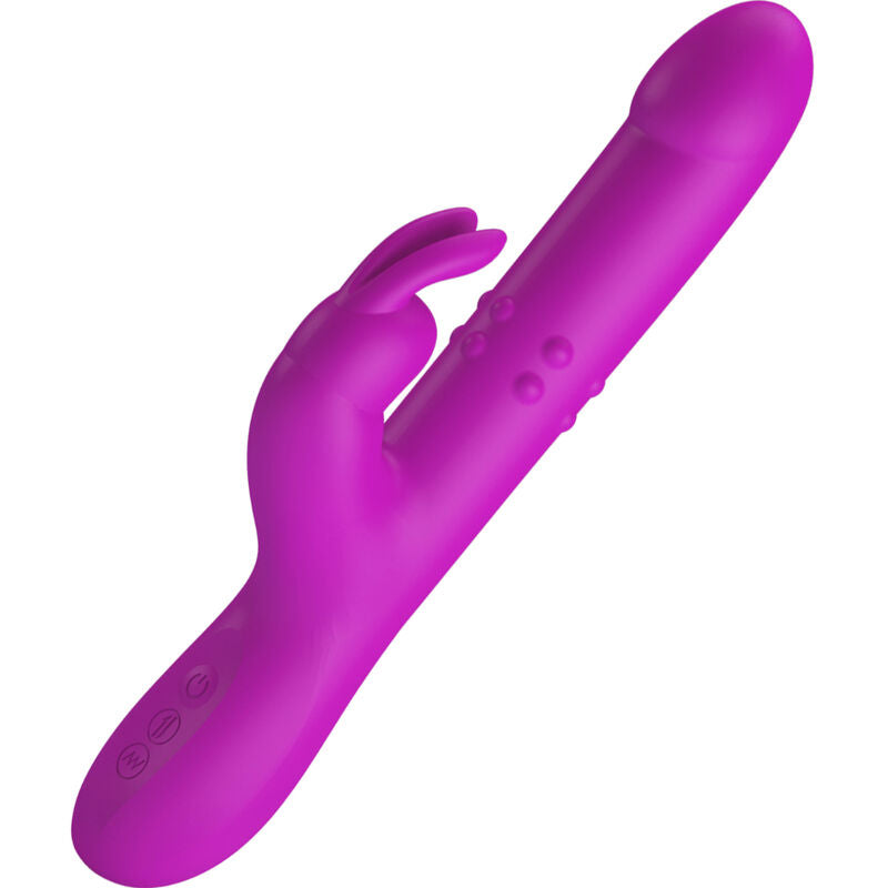 PRETTY LOVE - vibromasseur REESE avec rotation violet