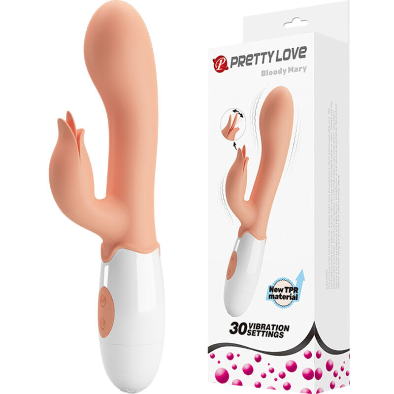 PRETTY LOVE - BLOODY MARY vibromasseur du point G et clitoris