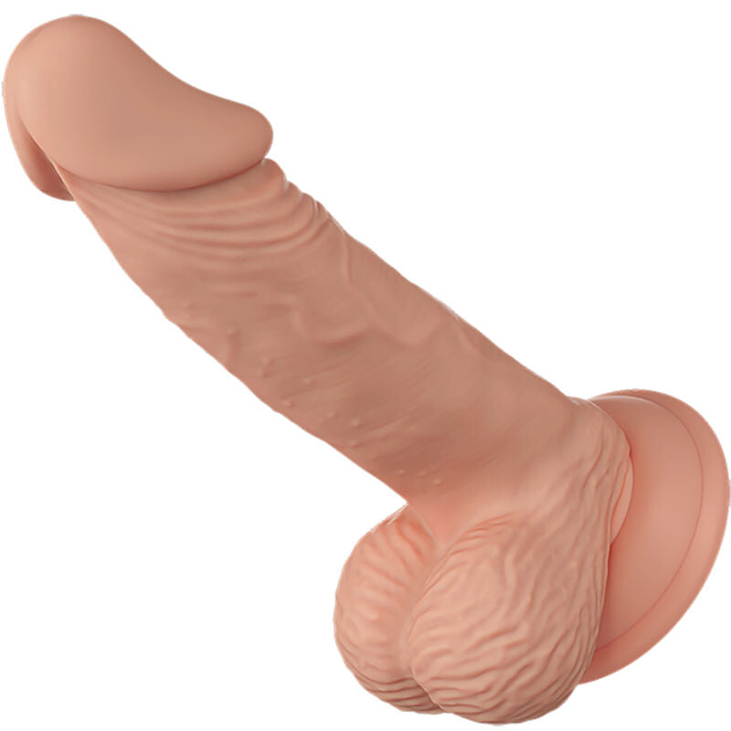 BAILE - BEAUTIFUL ENCOUNTER ZEBULON gode réaliste flexible 19.4 cm naturel