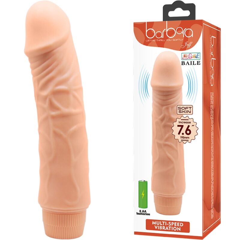 BAILE - vibromasseur réaliste BARBARA 20 cm