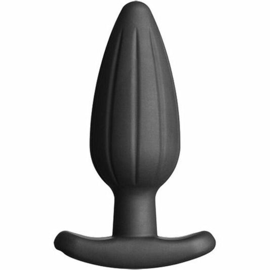 ELECTRASTIM - silicone noir rocker anal plug grand