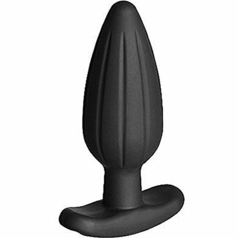 ELECTRASTIM - silicone noir rocker anal plug grand