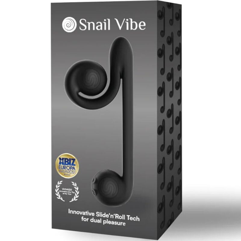 SNAIL VIBE - vibromasseur multiaction noir