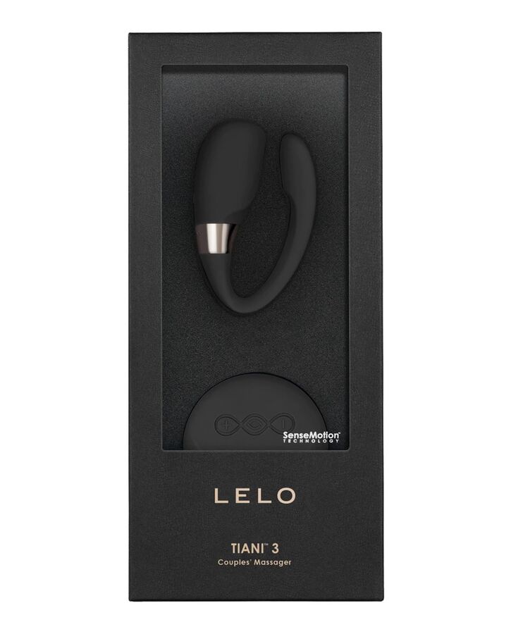 LELO - TIANI3 vibromasseur U clitoris&vagin, seul ou en couple noir