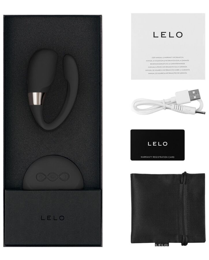 LELO - TIANI3 vibromasseur U clitoris&vagin, seul ou en couple noir