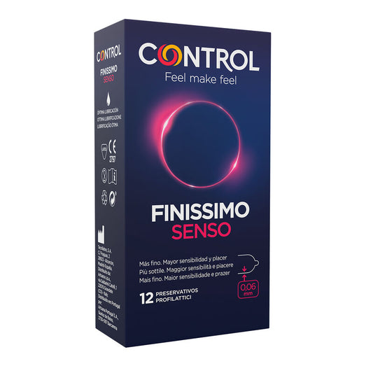 CONTROL - ADAPTA SENSO PRÉSERVATIFS 12 UNITÉS