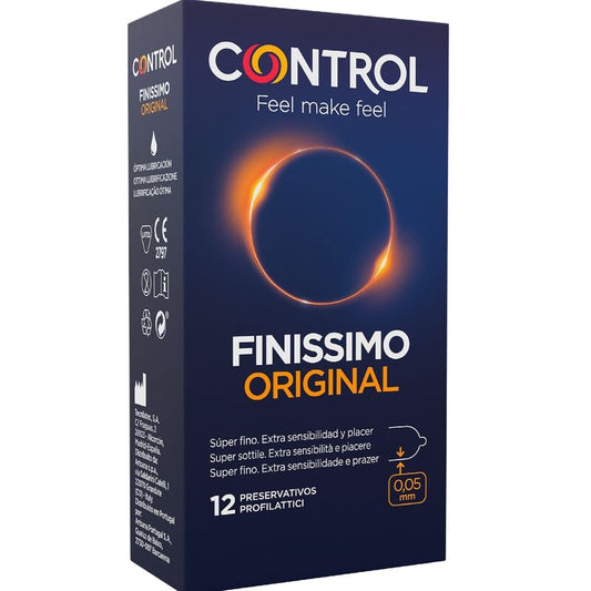 CONTROL - FINISSIMO PRÉSERVATIFS 12 UNITÉS