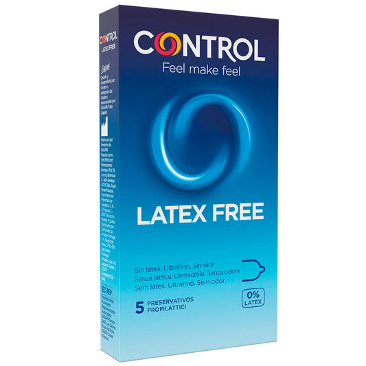 CONTROL – PRÉSERVATIFS SANS LATEX 5 UNITÉS