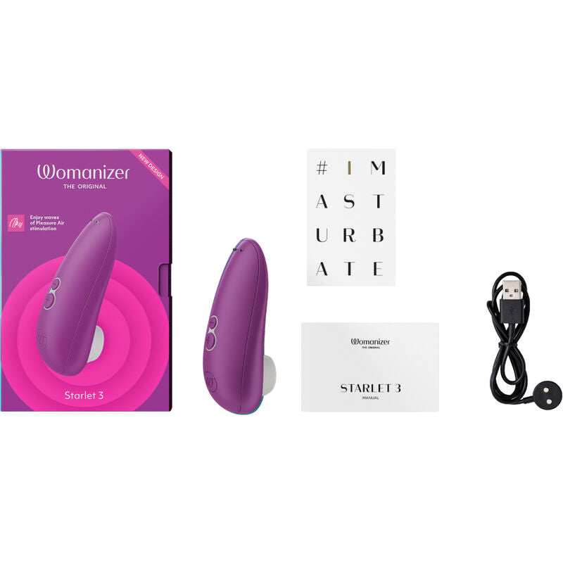 WOMANIZER - vibromasseur pour clitoris STARLET 3 violet