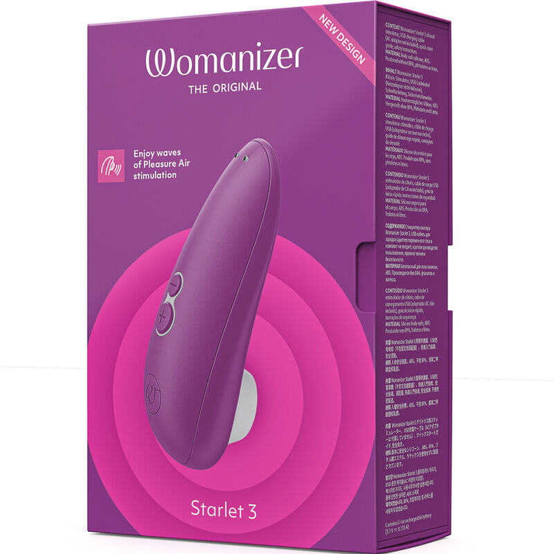 WOMANIZER - vibromasseur pour clitoris STARLET 3 violet