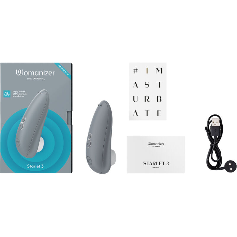 WOMANIZER - vibromasseur pour clitoris STARLET 3 gris