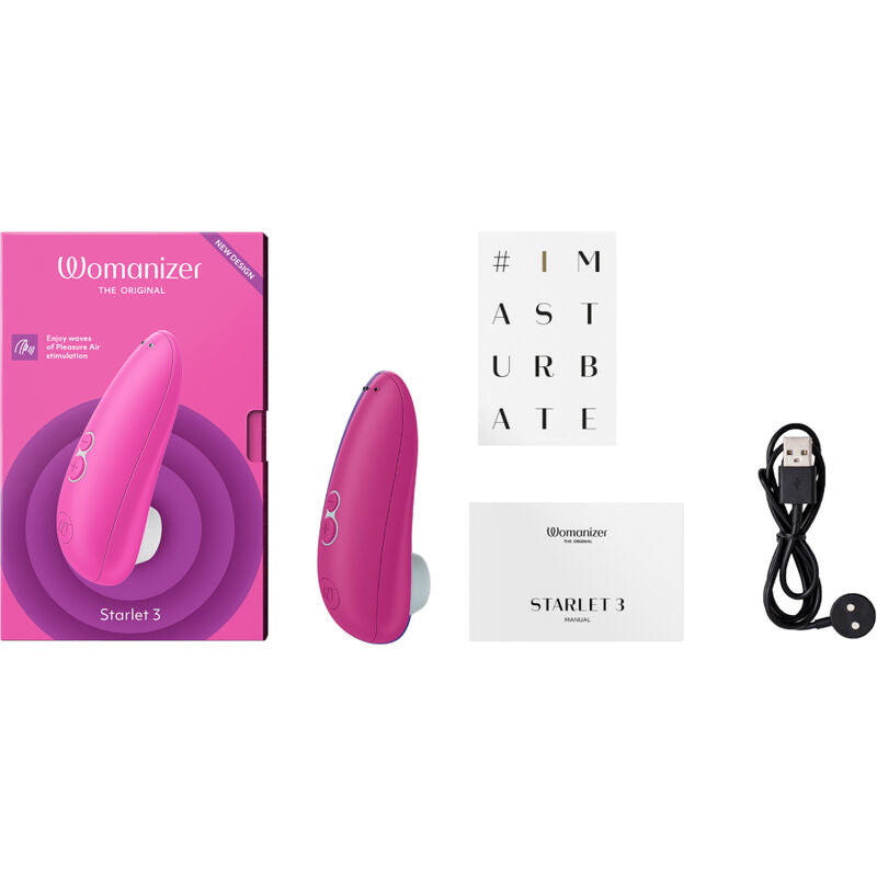 WOMANIZER - vibromasseur pour clitoris STARLET 3 rose