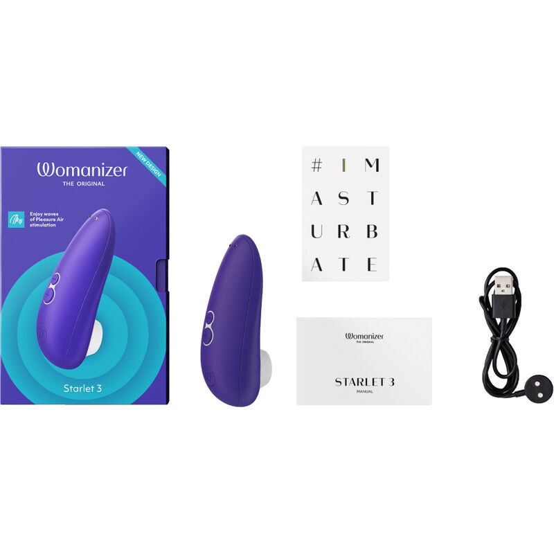 WOMANIZER - vibromasseur pour clitoris STARLET 3 violet