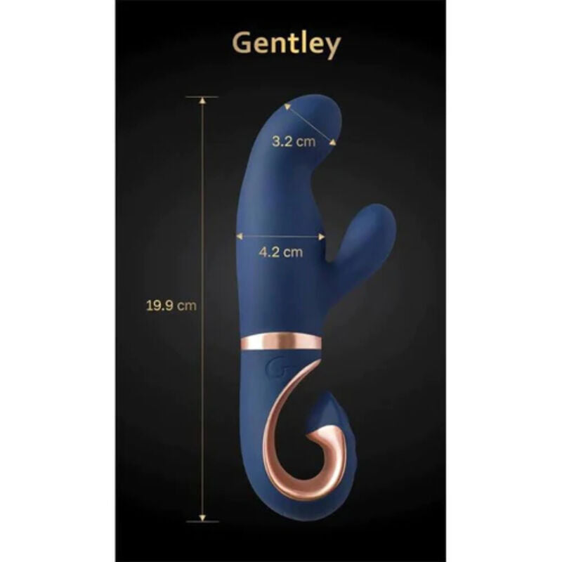 G-VIBE – GENTLEY vibromasseur du point G bleu