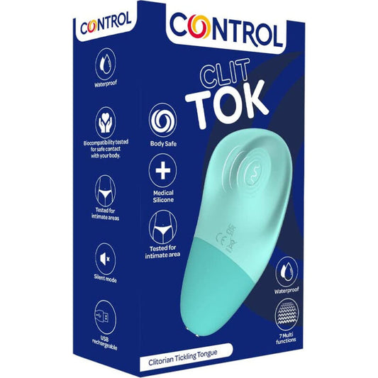 CONTROL - langue vibromasseur de clitoris rechargeable CLIT TOK