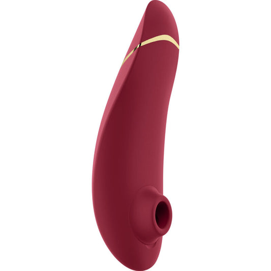 WOMANIZER - vibromasseur pour clitoris premium 2 rouge bordeaux