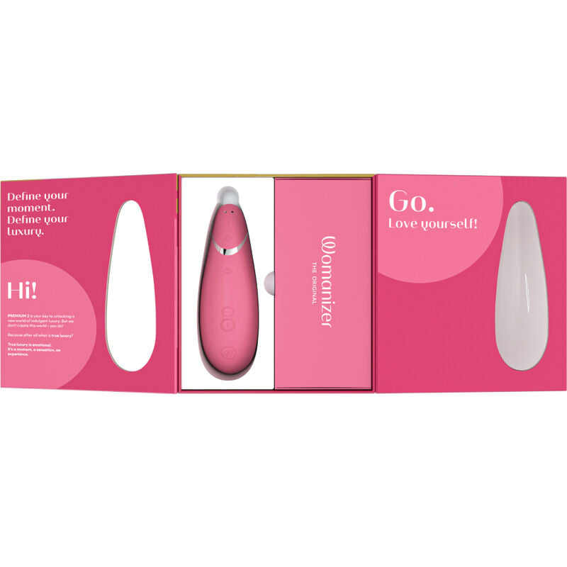 WOMANIZER - vibromasseur pour clitoris premium 2 framboise