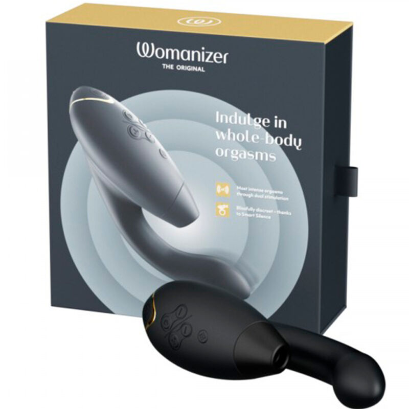 WOMANIZER - vibromasseur DUO 2 noir