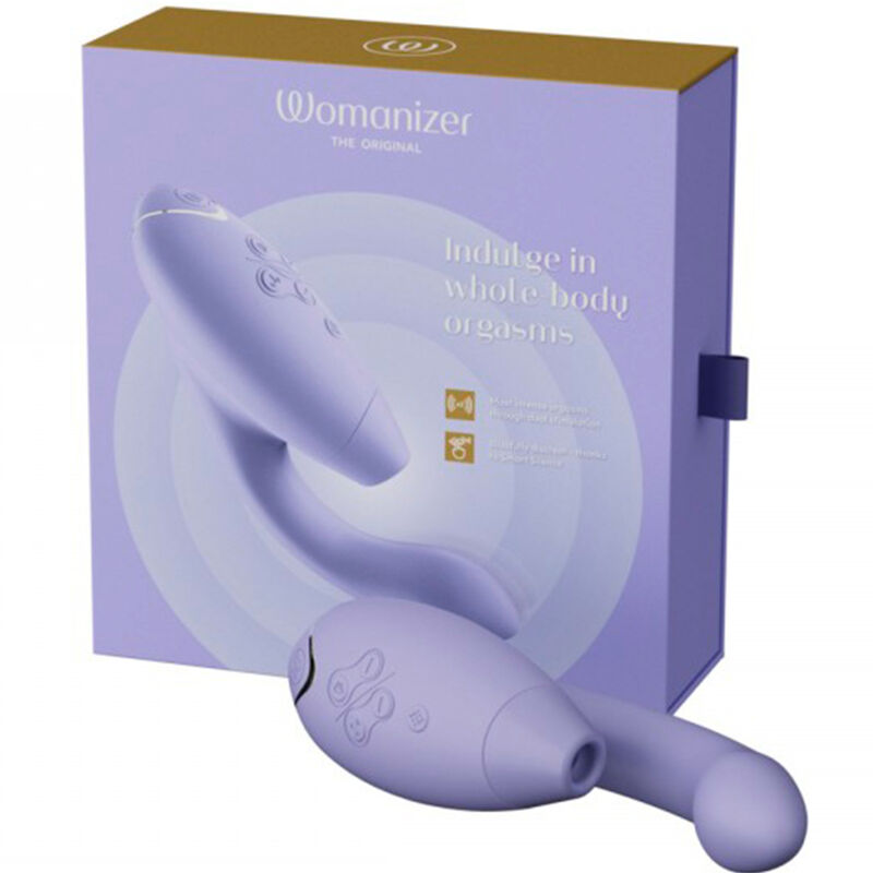 WOMANIZER - DUO 2 vibromasseurs violet