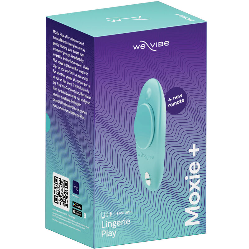 WE-VIBE - vibromasseur moxie + aqua clitoris