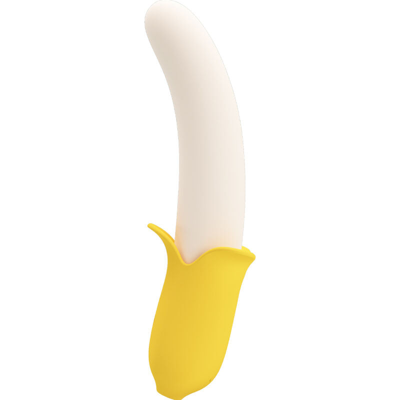 PRETTY LOVE - BANANA GEEK SUPER POWER 7 vibrations up&down (mouvement haut et bas) silicone noir