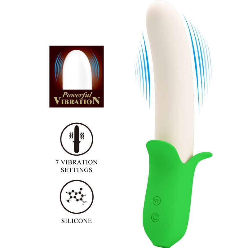 PRETTY LOVE - BANANA KNIGHT SUPER POWER 7 vibrations en silicone