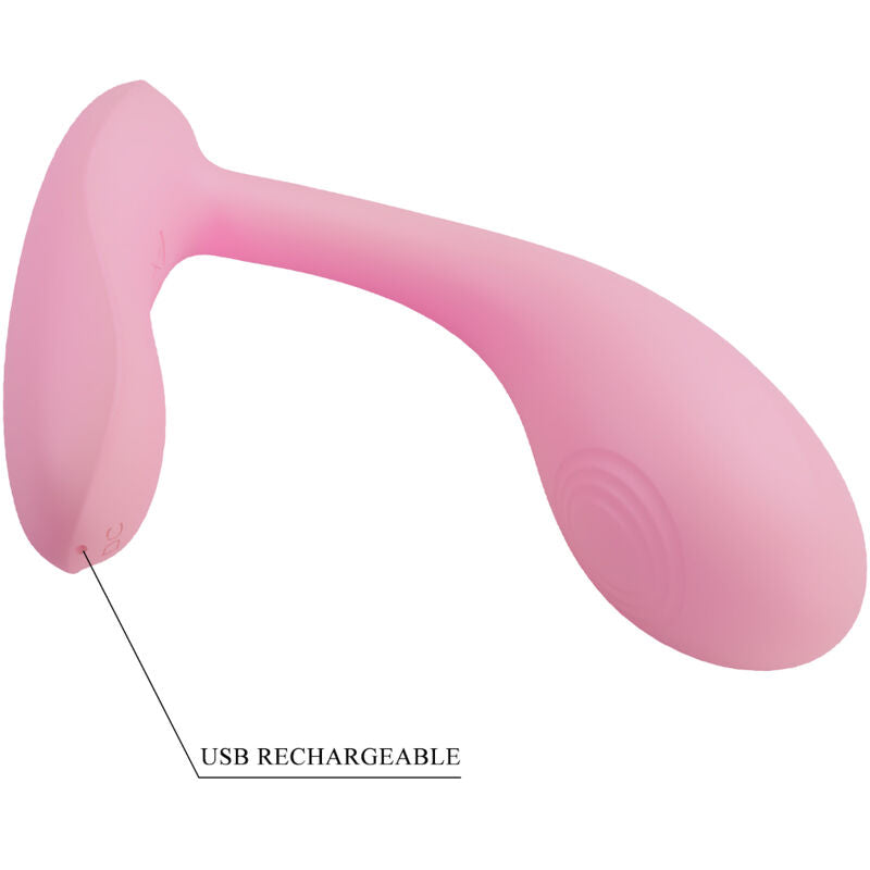 PRETTY LOVE – BAIRD vibromasseur du point G rechargeable avec appli, 12 vibrations