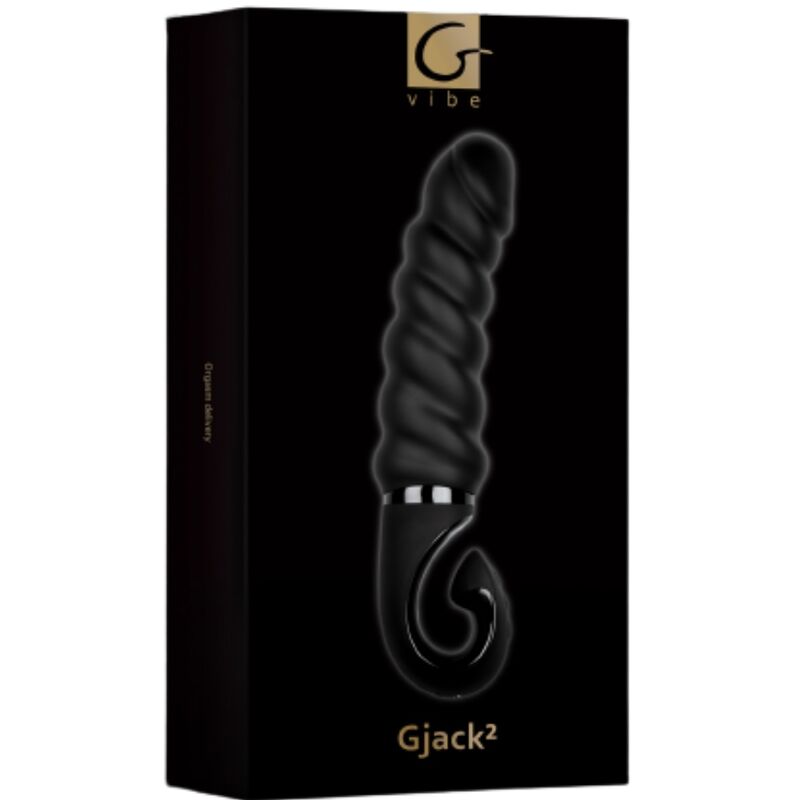 G-VIBE - G-JACK 2 - gode vibrant noir