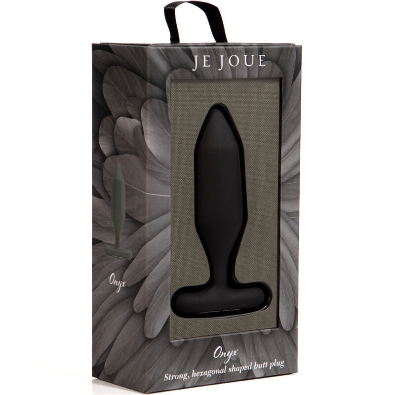 JE JOUE - plug anal vibrant anal ONYX noir