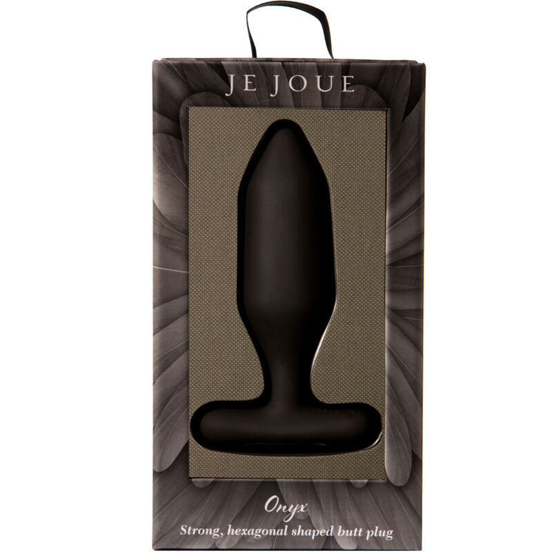 JE JOUE - plug anal vibrant anal ONYX noir