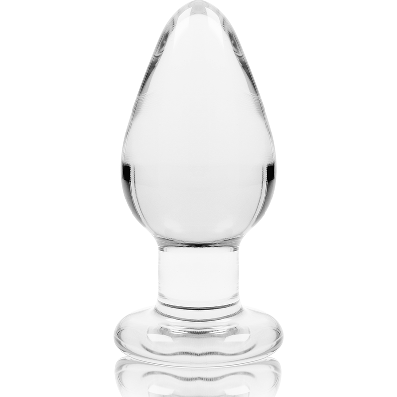 NEBULA IBIZA - plug anal n° 3 verre borosilicate transparent 11 cm -o- 5 cm