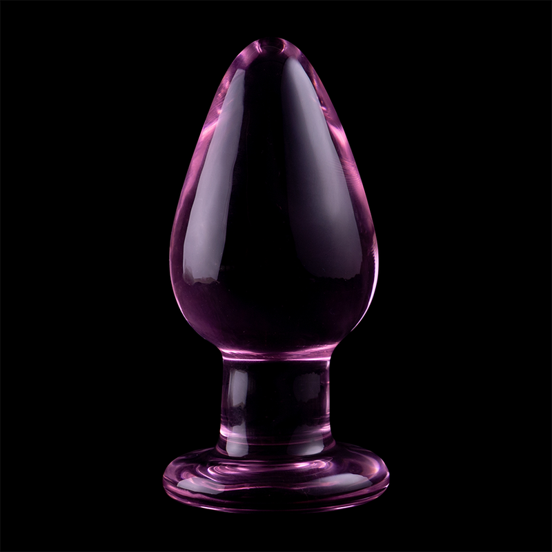 NEBULA IBIZA - plug anal n° 3 verre borosilicate transparent 11 cm -o- 5 cm