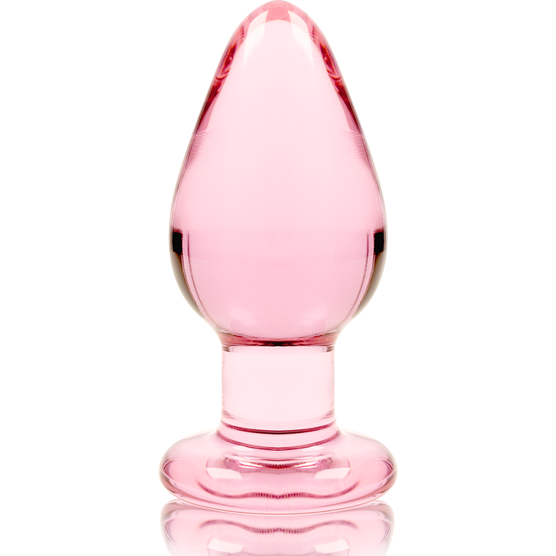 NEBULA IBIZA - plug anal n° 3 verre borosilicate transparent 11 cm -o- 5 cm