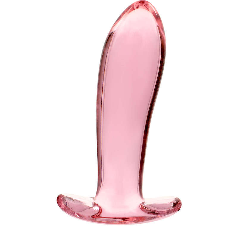 NEBULA IBIZA - plug anal n° 5 verre borosilicate clair 12.5 cm -o- 3.5 cm