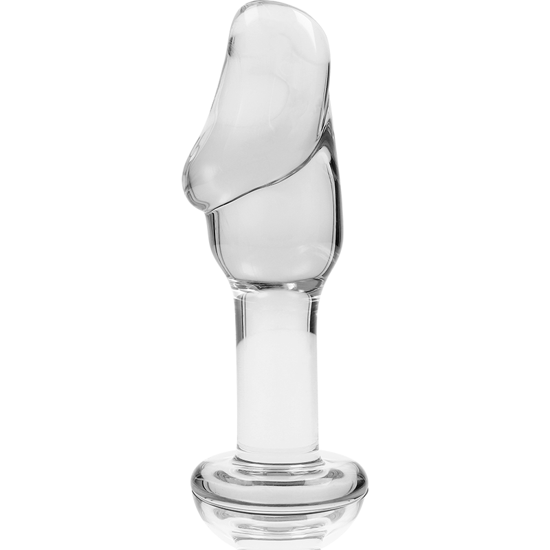 NEBULA IBIZA - plug anal n° 6 verre borosilicate clair 12.5 cm -o- 4 cm