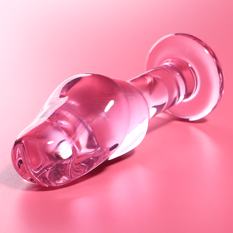 NEBULA IBIZA - plug anal n° 6 verre borosilicate clair 12.5 cm -o- 4 cm