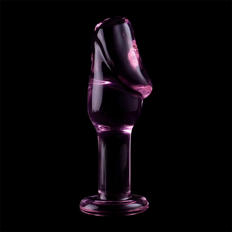 NEBULA IBIZA - plug anal n° 6 verre borosilicate clair 12.5 cm -o- 4 cm