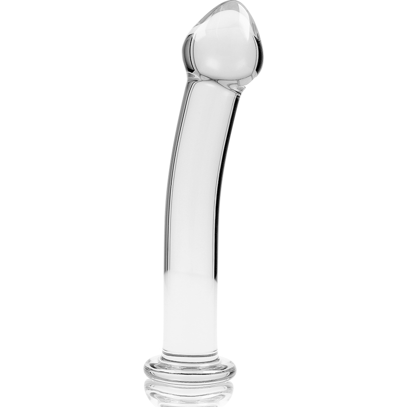 NEBULA IBIZA - n° 11 plug anal en verre borosilicate clair 16 cm -o- 3 cm