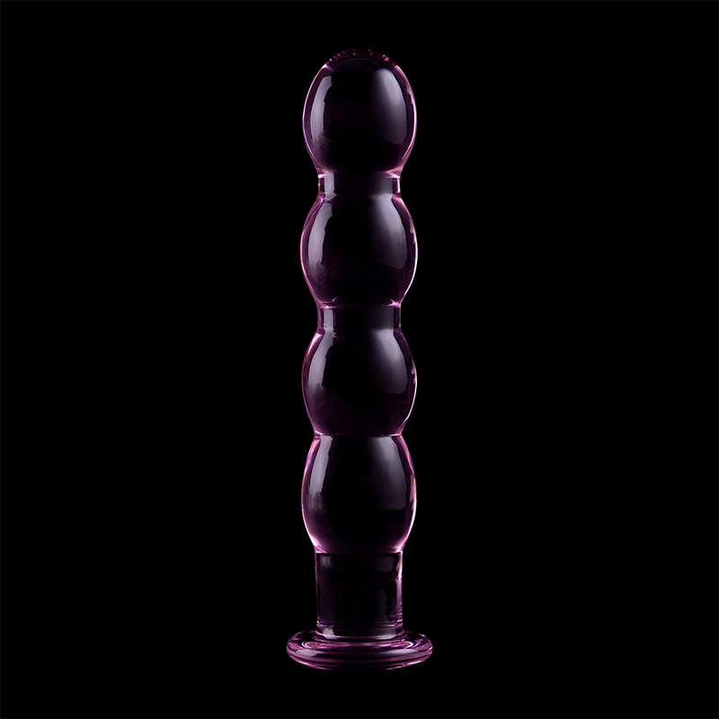 NEBULA IBIZA - n° 10 plug anal en verre borosilicate clair 16.5 cm -o- 3.5 cm