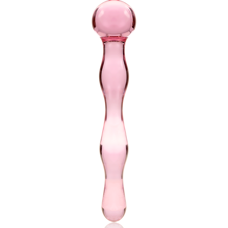 NEBULA IBIZA - n° 13 plug anal en verre borosilicate clair 18 cm -o- 3.5 cm