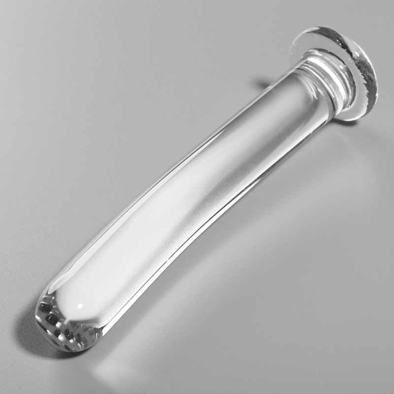 NEBULA IBIZA - n° 17 plug anal en verre borosilicate clair 18.5 cm -o- 3 cm