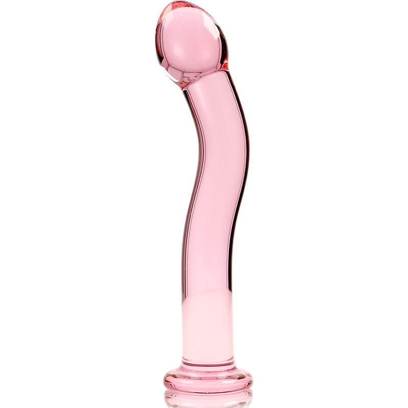 NEBULA IBIZA - n° 18 plug anal en verre borosilicate clair 18.5 cm -o- 3.5 cm