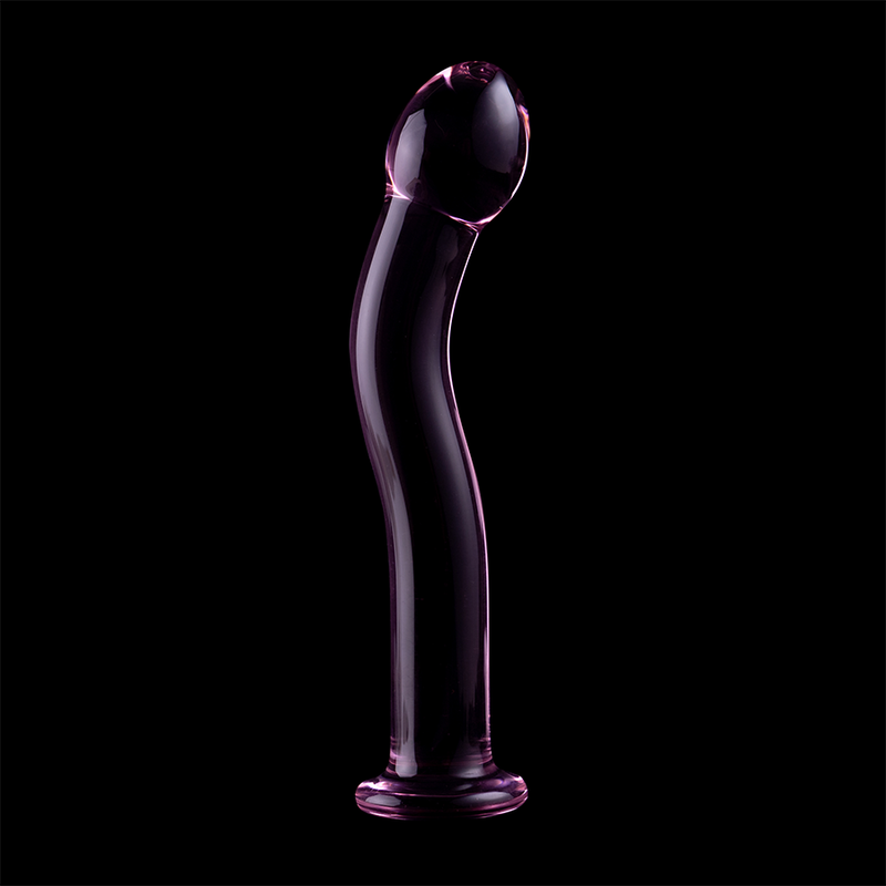 NEBULA IBIZA - n° 18 plug anal en verre borosilicate clair 18.5 cm -o- 3.5 cm