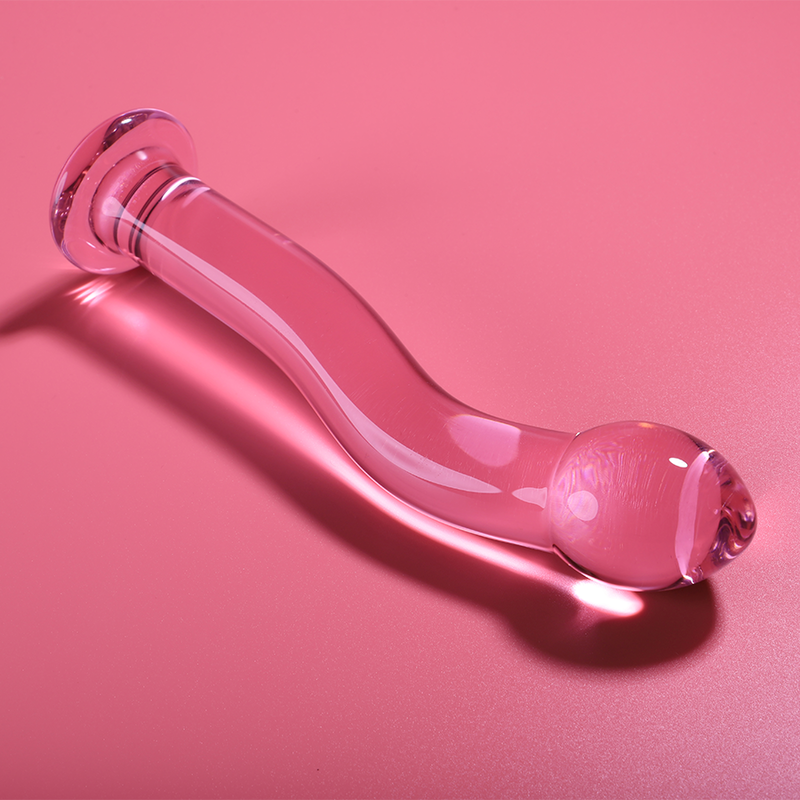 NEBULA IBIZA - n° 18 plug anal en verre borosilicate clair 18.5 cm -o- 3.5 cm