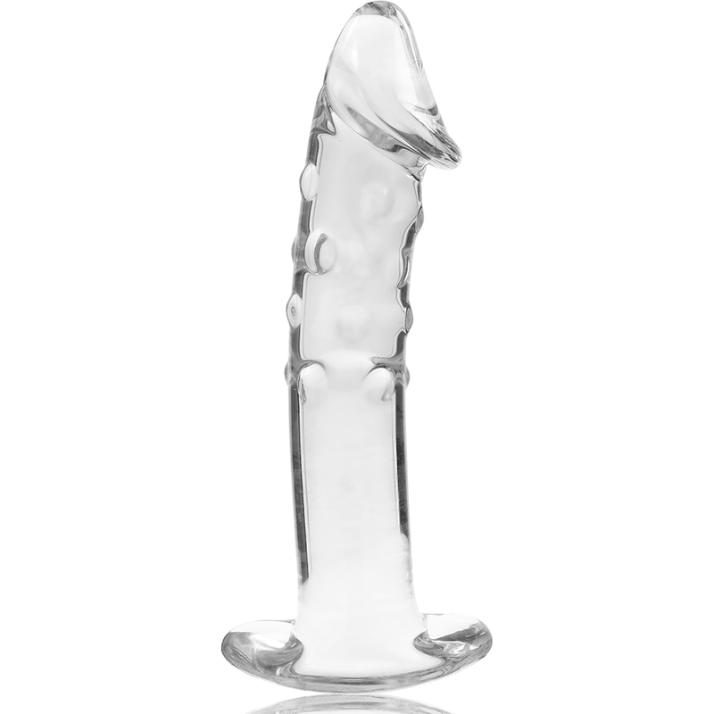 NEBULA IBIZA - n° 19 plug anal en verre borosilicate clair 18.5 cm -o- 4 cm