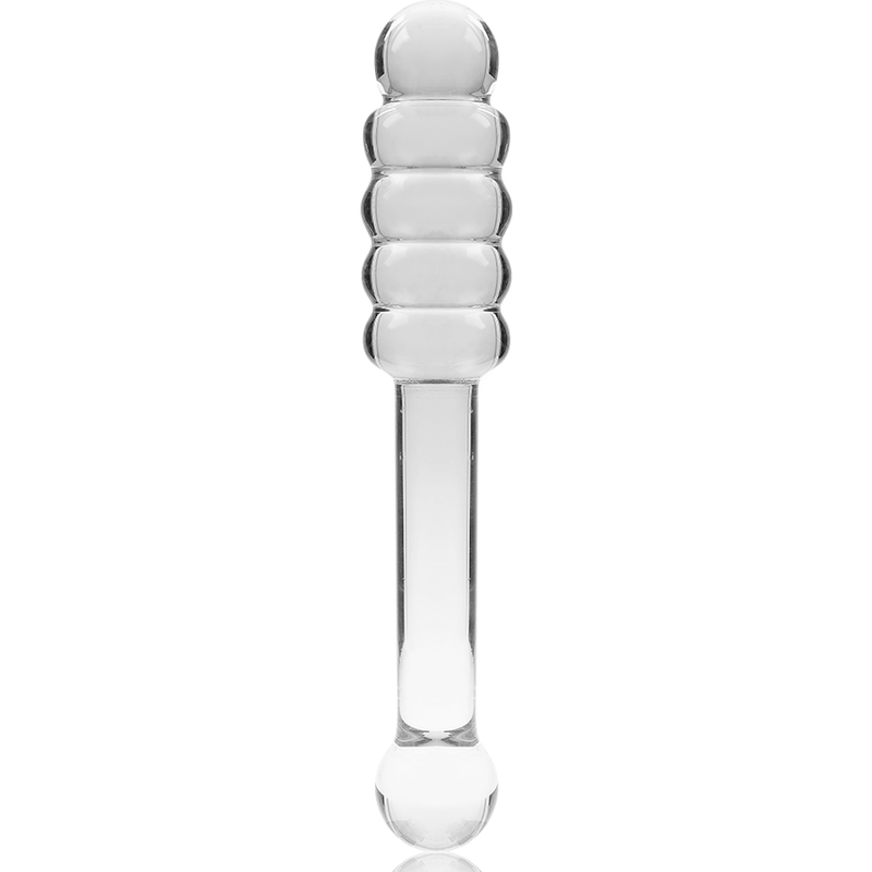 NEBULA IBIZA - n° 20 plug anal en verre borosilicate clair 20.5 cm -o- 3 cm